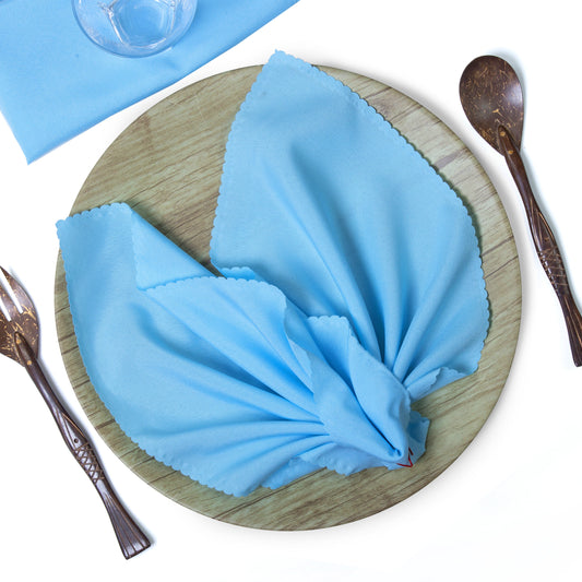 Pack Of 100 - Polyester Napkin - 17 x 17 Inch Square
